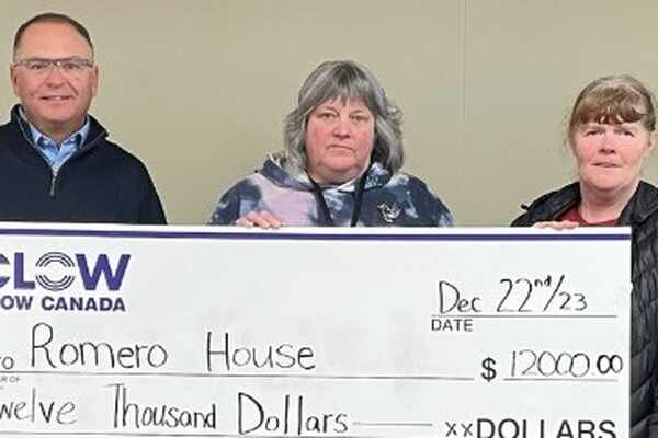 Clow Canada helps raise money for local soup kitchen