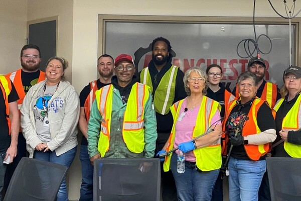 Manchester Tank Campbellsville adopts a highway for Earth Day