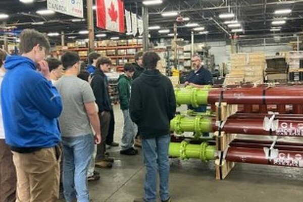 Clow Canada connects with students across the province