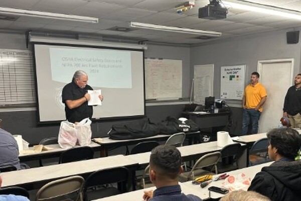 Tyler Union enhances workplace safety with NFPA 70E training