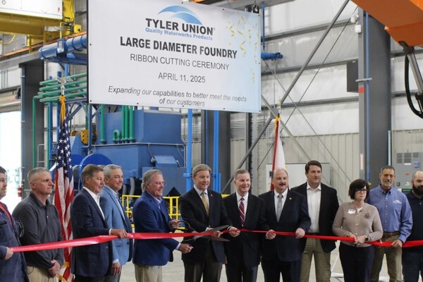 Tyler Union opens $25M large diameter foundry expansion