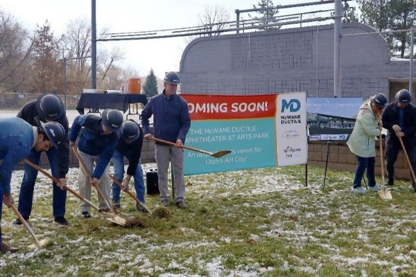 McWane Ductile Amphitheater is officially underway