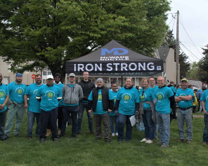 McWane Ductile New Jersey helps beautify community during 5th Annual Community Day of Action